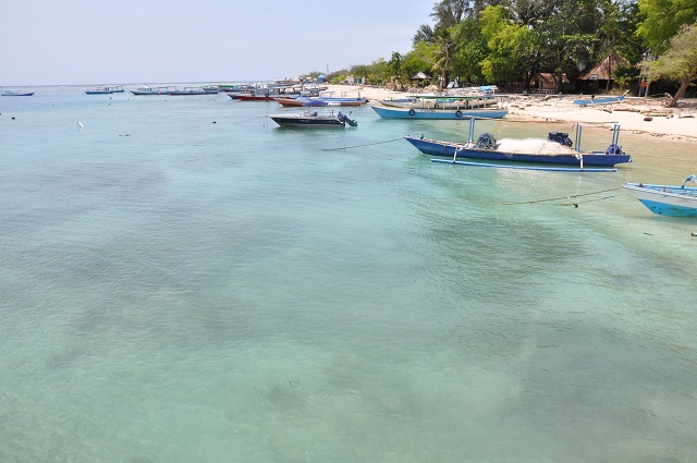 Beautiful South East Asian archipelago Gili Islands