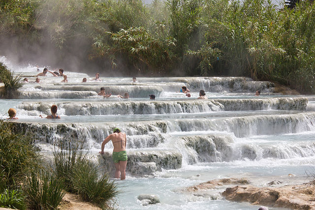 Cascate del Mulino Natural Hot Springs