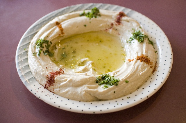 Greek food Hummus