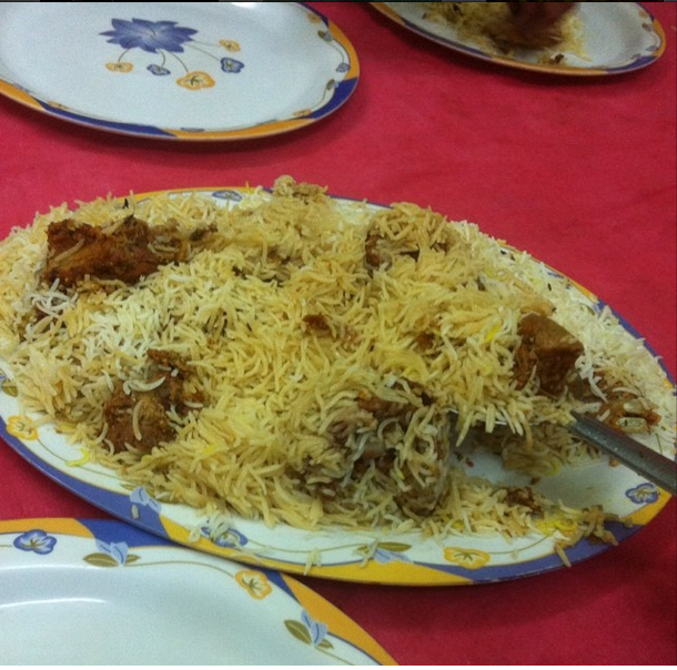 Hyderabad Street Food Hyderabadi briyani