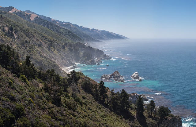 Most Beautiful Places in America Big Sur Cliffs