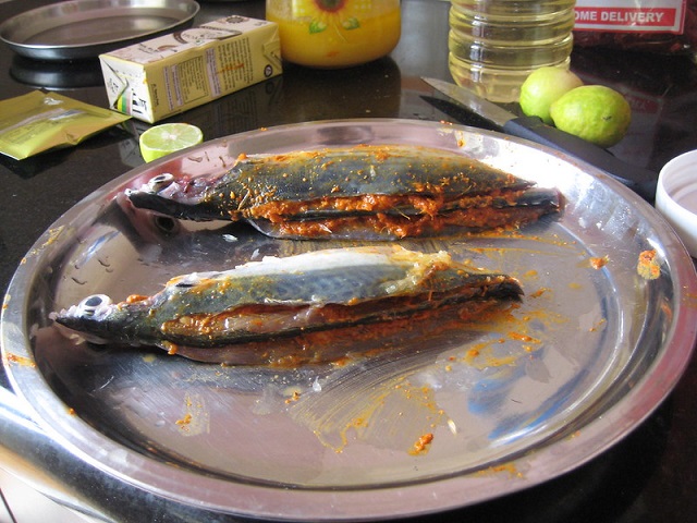 Delicious Portuguese Food in GoaMackerel Recheado