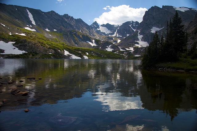 Most Beautiful Lakes in the World Lake Isabelle, Colorado