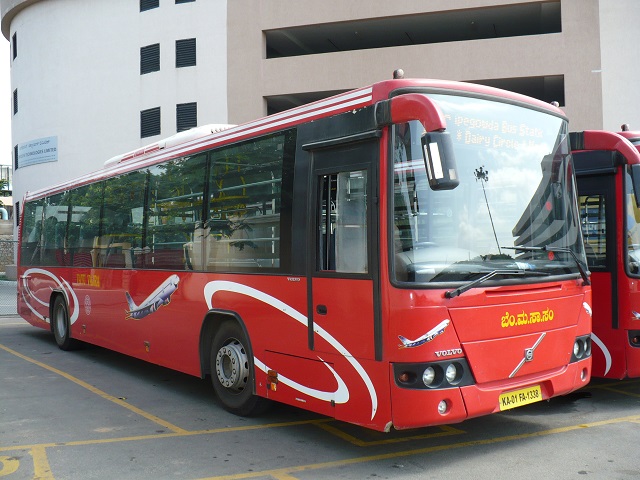 Local bus in Bangalore