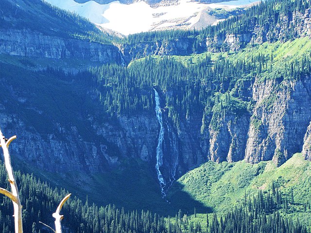 Bird Woman Waterfalls Montana Attractions