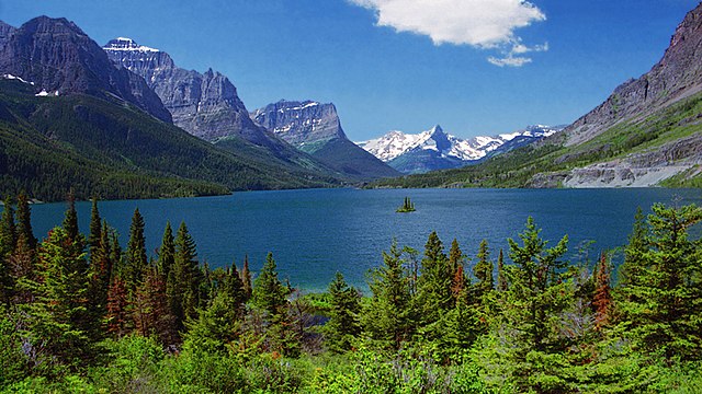 Montana Attractions St.Mary Lake