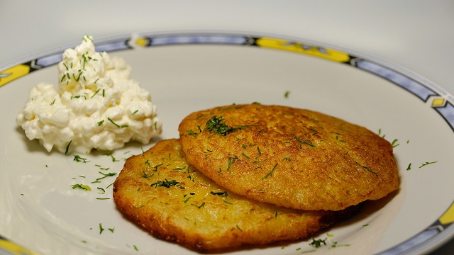 Rajasthani Snack Bajra and Potato Pancake