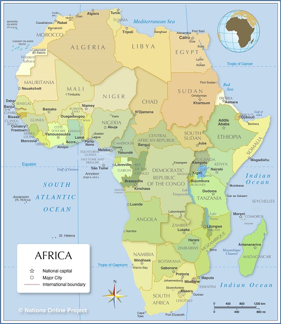 Africa Map