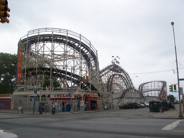 Coney Island Cyclone Roller Coaster