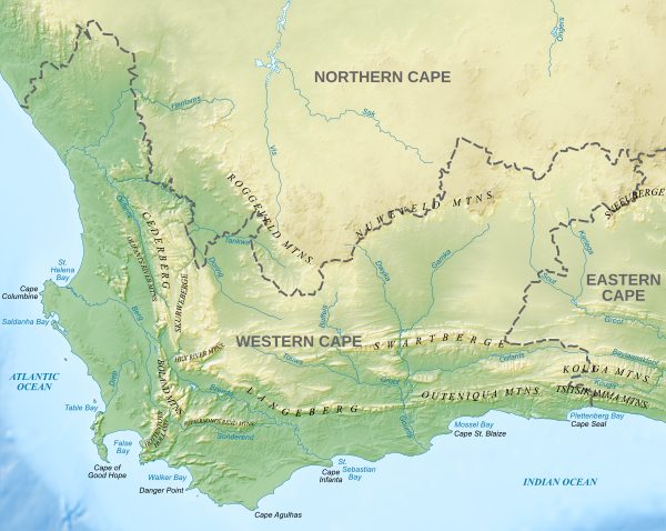 Western Cape Map