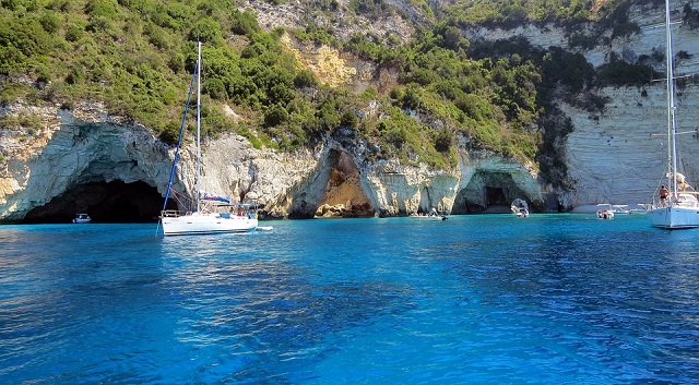 Blue Caves Corfu