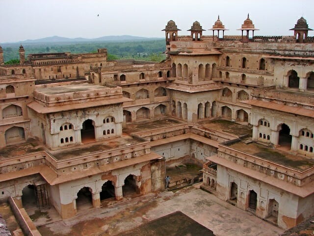 Orchha temples and palaces