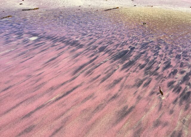 Purple sand