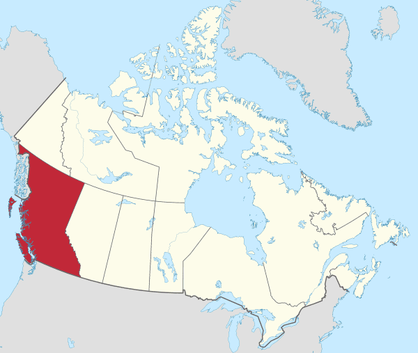 British Columbia Map