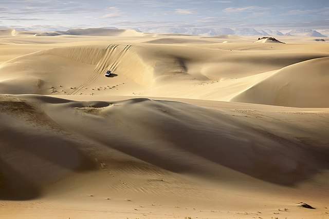 sand dunes in Egypt