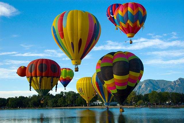 Colorado balloon ride