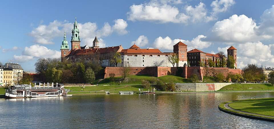 Wawel Castle in Kraków Poland