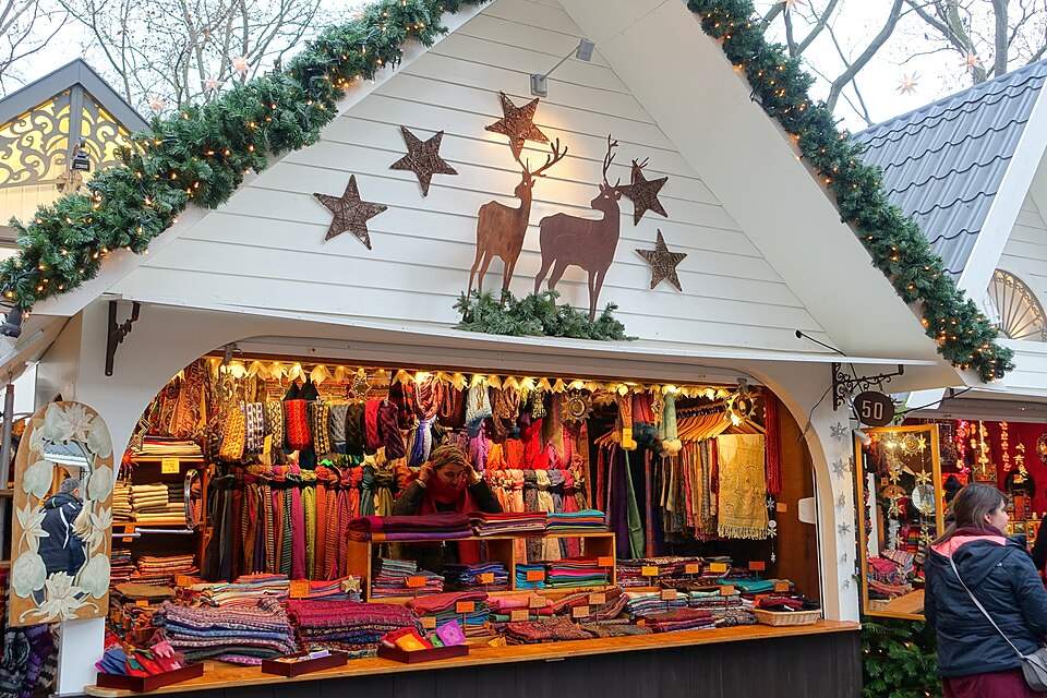 German Christmas market in Cologne